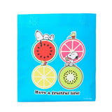 Bolsa Ecológica, Peanuts, Diseño frutas