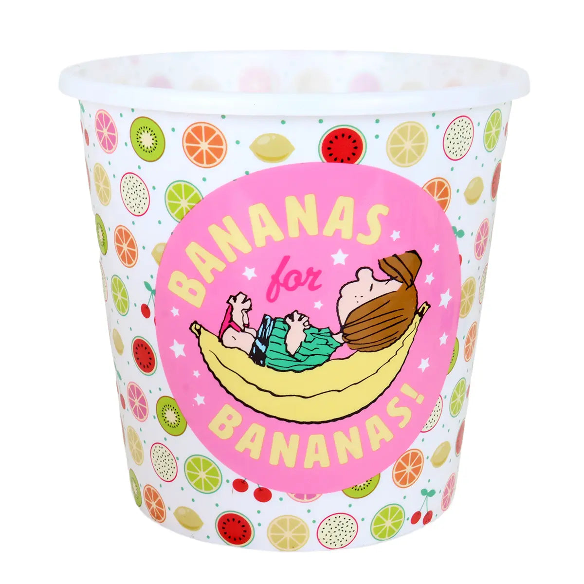 Snoopy, Bananas, Cubeta Palomera