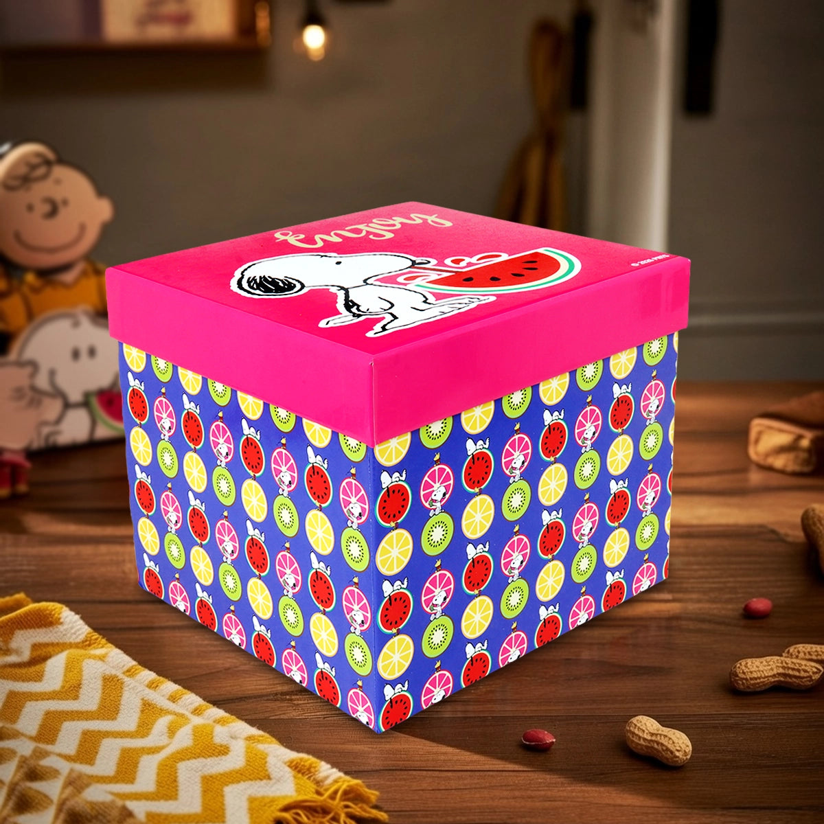 Caja de Regalo, Enjoy, Snoopy