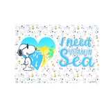 Mantel Individual, I Need Vitamin Sea