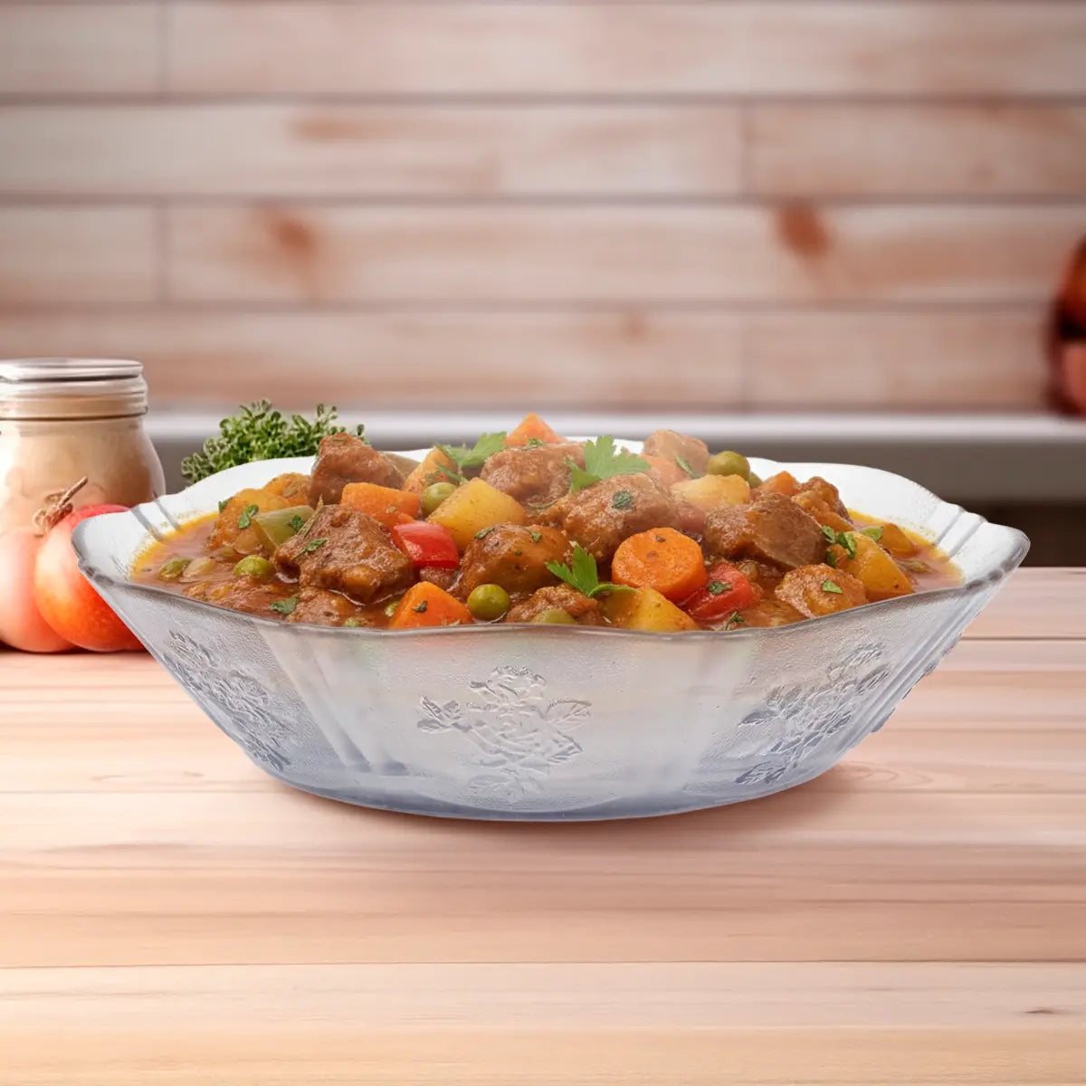 Plato de Cristal, 530 ml