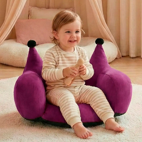 Sillón Corona Infantil, Color Violeta