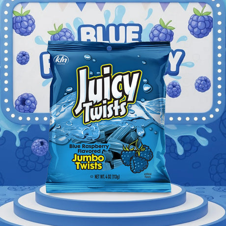 18 11JUICY TWISTS BLUE RASPBERRY 113 GR