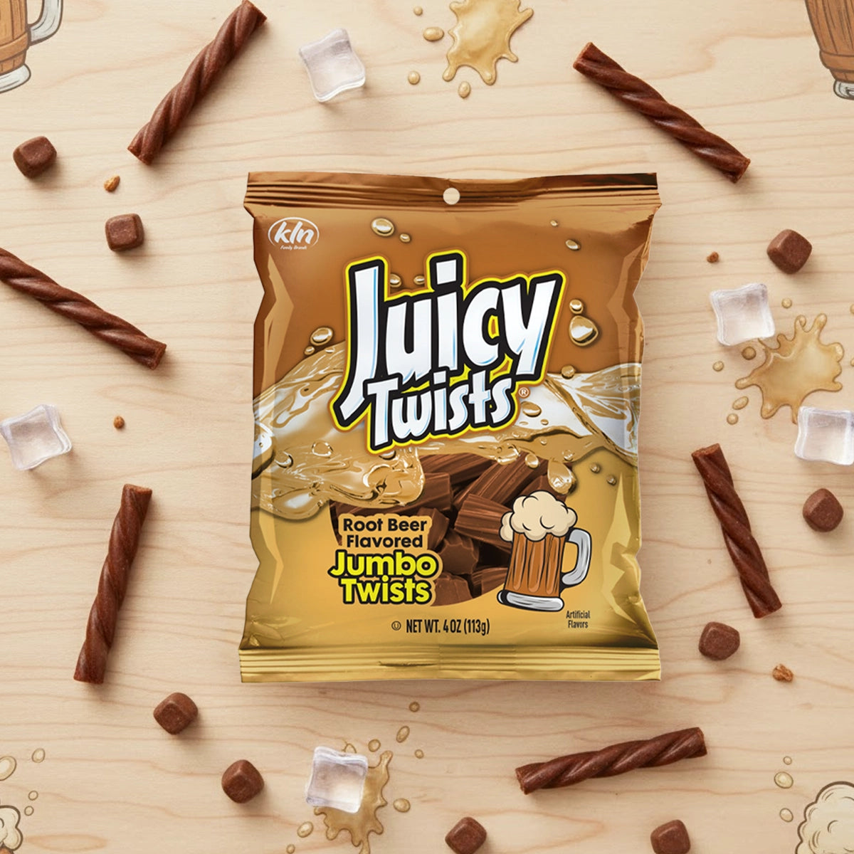 18 11JUICY TWIST ROOT BEER 113 GR
