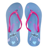 Sandalias, Color Rosa y Azul, Stitch