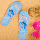 Sandalias, Stitch, Color Azul y Rosa