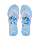 Sandalias, Stitch, Color Azul y Rosa