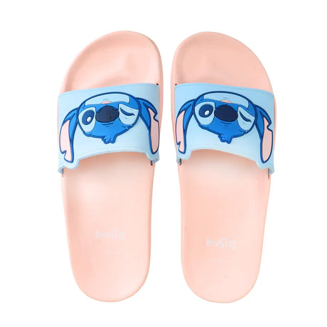 Sandalias, Stitch, Color Rosa