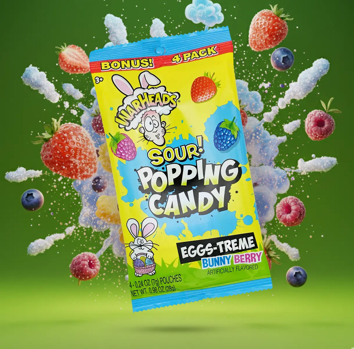 Caramelos Ácidos, Warheads, Bunny Berry