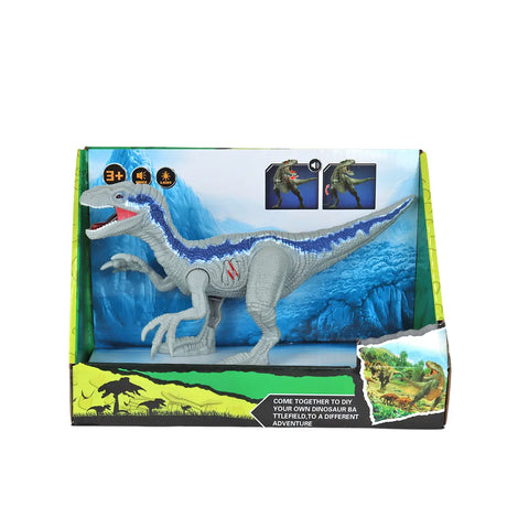Juguete Dinosaurio con Luz y Sonido, Blue