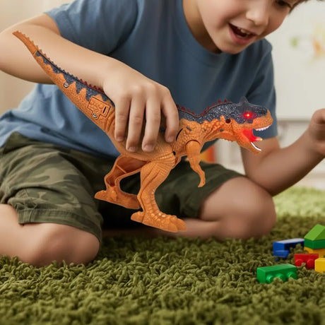 Juguete Dinosaurio con Luz y Sonido
