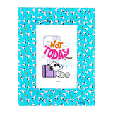 Portarretrato Peanuts, Color Azul