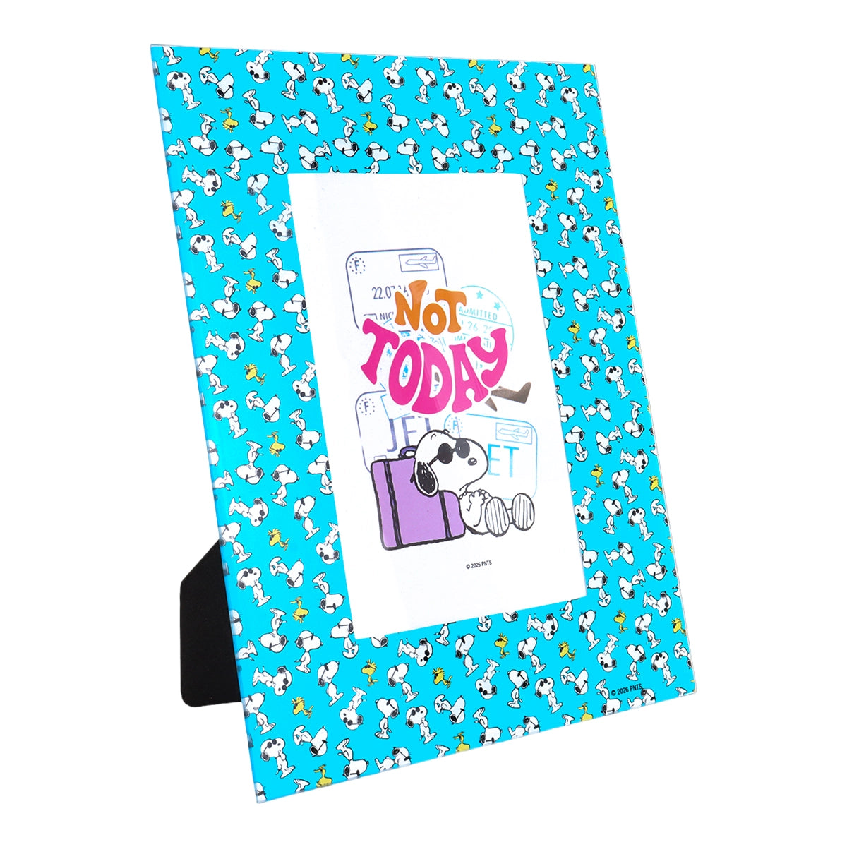 Portarretrato Peanuts, Color Azul