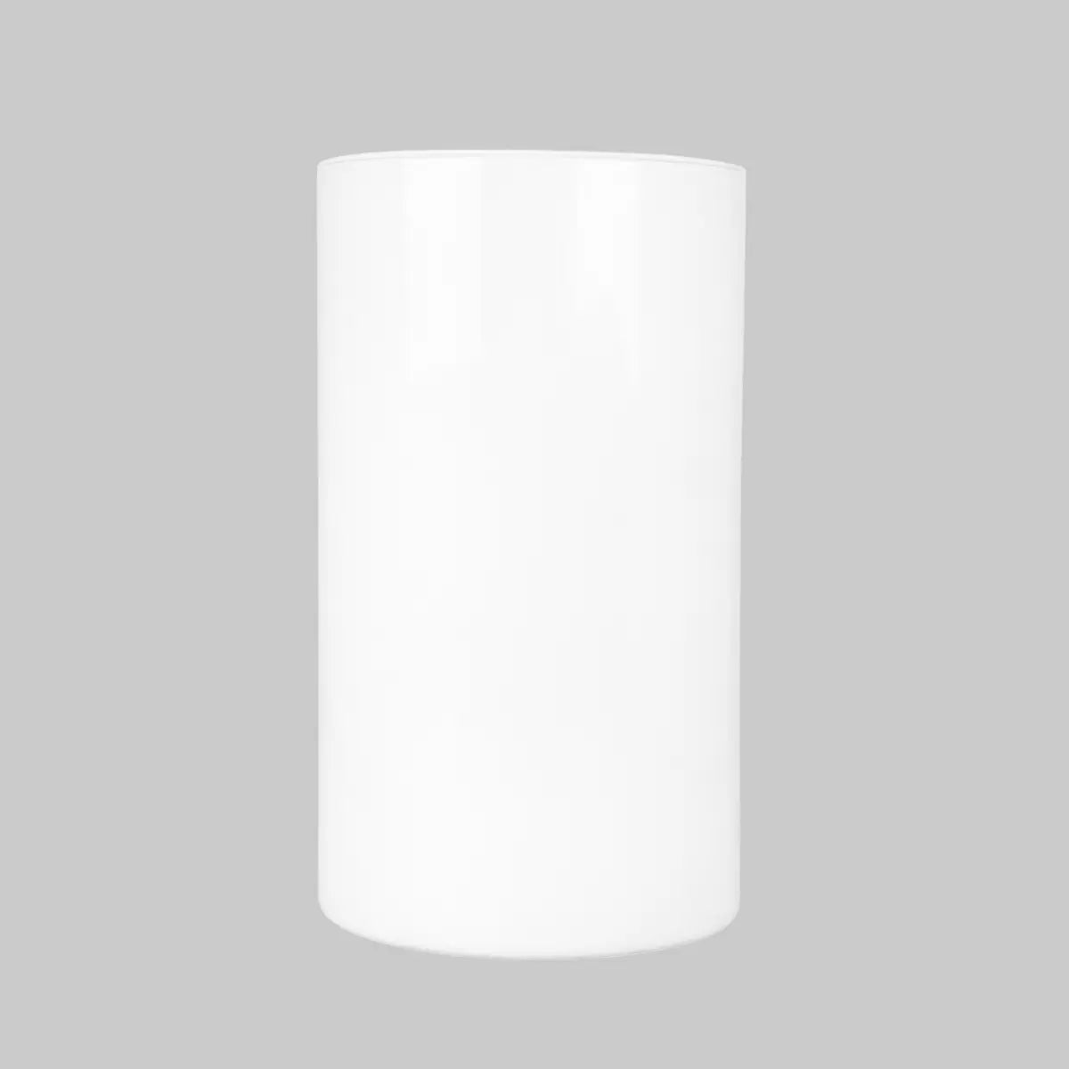 Florero Cilindro, Color Blanco