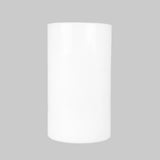Florero Cilindro, Color Blanco