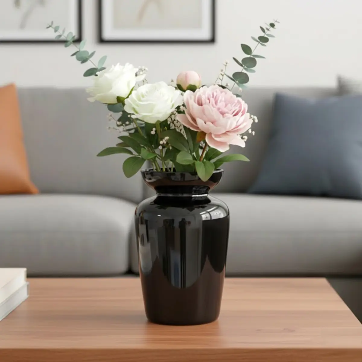 Florero, Color Negro