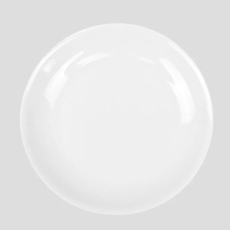 Plato Trinche, Color Blanco, Cerámica