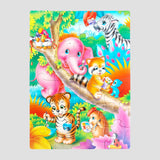 Rompecabezas, Animales Artistas, 24 pzas