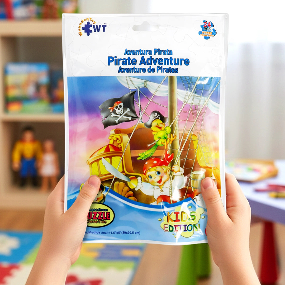 Rompecabezas, Aventura de Piratas, 24 pzas