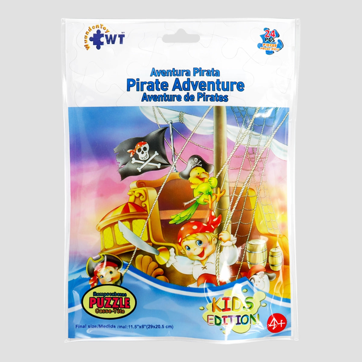 Rompecabezas, Aventura de Piratas, 24 pzas