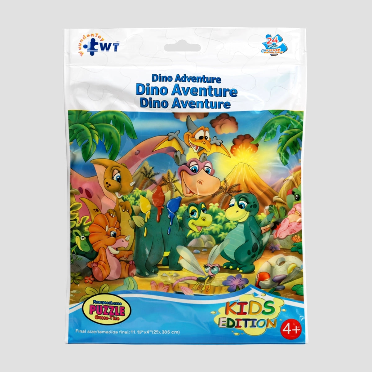 Rompecabezas, Dino Aventura, 24 pzas