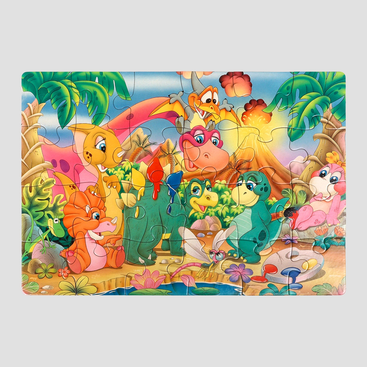 Rompecabezas, Dino Aventura, 24 pzas