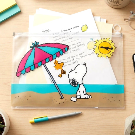 26 03AA FOLDER RESELLABLE PEANUTS 33X24.5 CMPLAYA