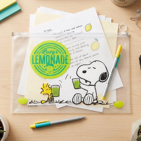 26 03AA FOLDER RESELLABLE PEANUTS 33X24.5 CM