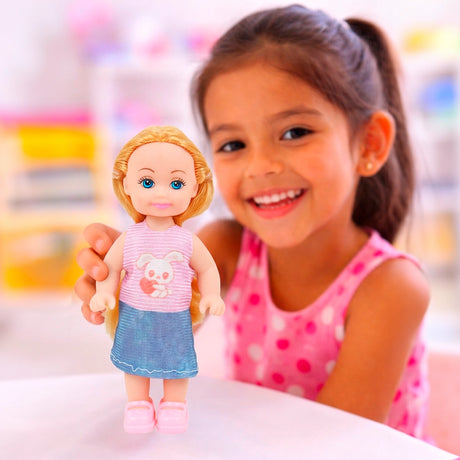 18 03AA SET MUNECA MINICONEJO