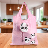Bolsa Reutilizable Plegable, Panda