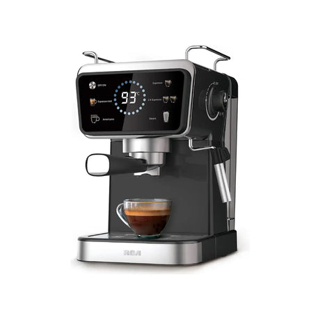 Cafetera RCA 2 en 1 con Pantalla Inteligente y Espumador Profesional