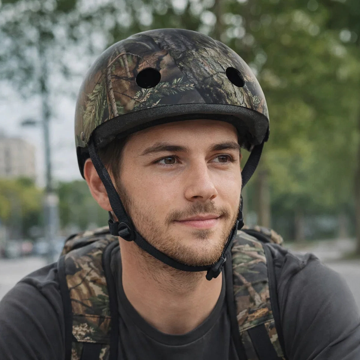 Casco Mossy Oak, Camuflaje