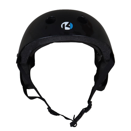 Casco Kriptonics Skateboards, Color Negro