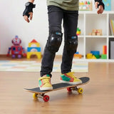 Protecciones para Skateboard, Color Negro, 6 pzas