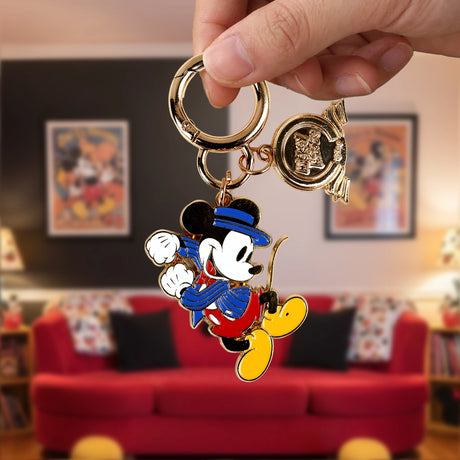 Llavero, Mickey Mouse, Color Azul