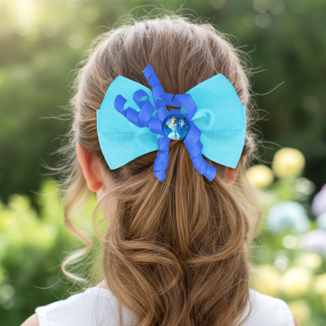 Moño para Cabello, Color Azul, Disney