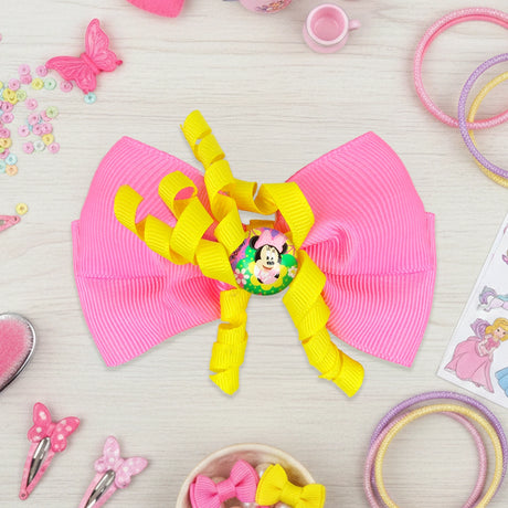 Moño para Cabello, Color Rosa, Disney