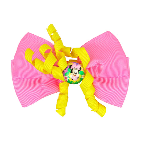 Moño para Cabello, Color Rosa, Disney