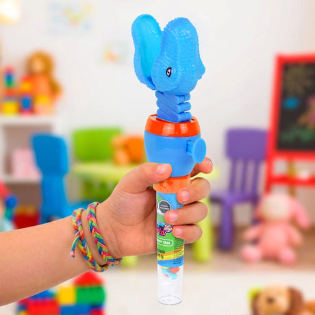 Dulce con Juguete, Dinosaurio, Color Azul