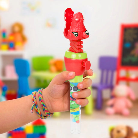 Dulce con Juguete, Cocodrilo, Color Rojo