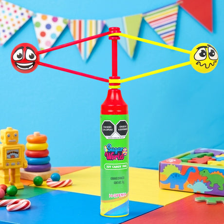 Dulce con Juguete, Color Rojo