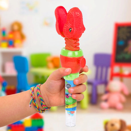 Dulce con Juguete, Dinosaurio, Color Rojo