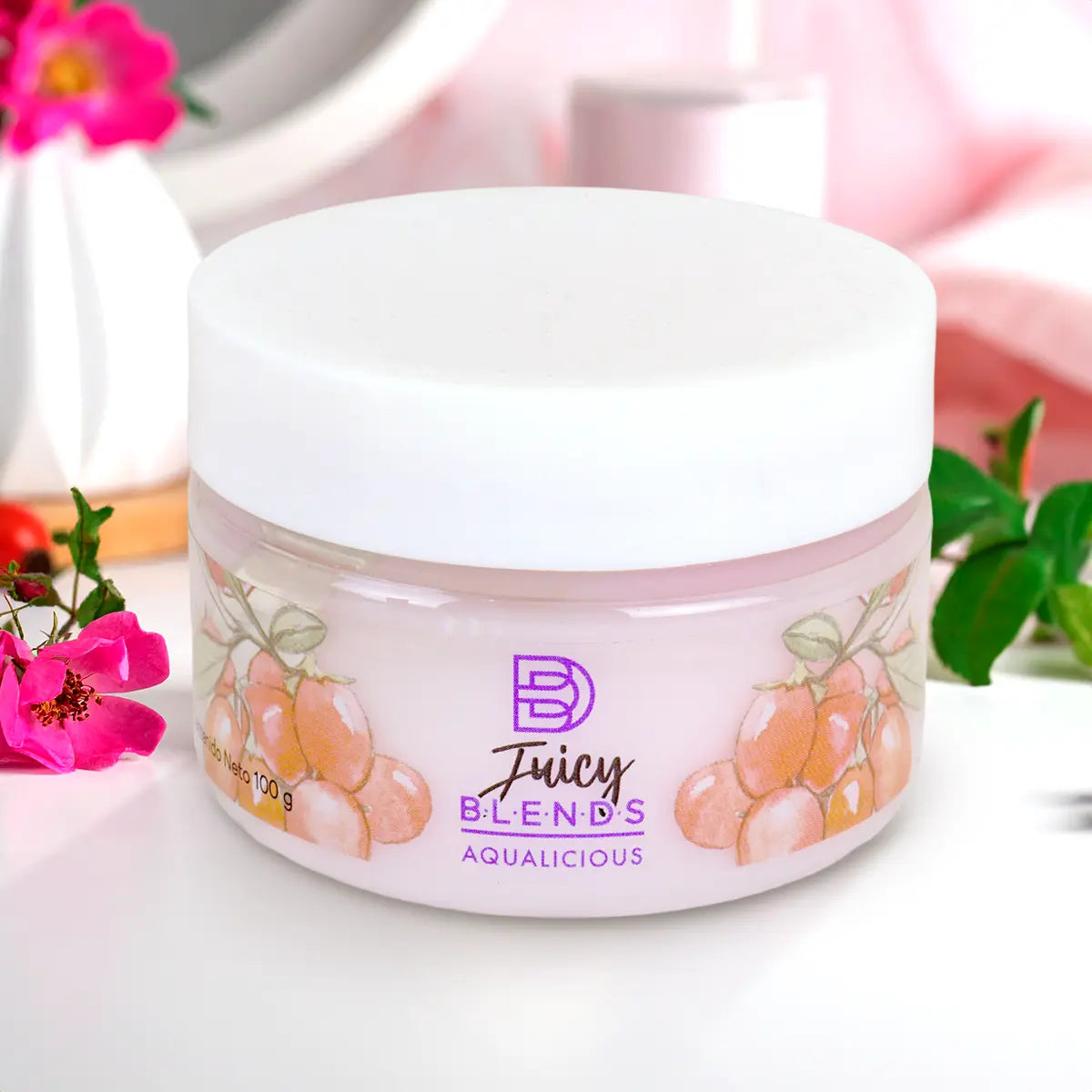Gel Hidratante Facial, Bayas, Juicy Blends