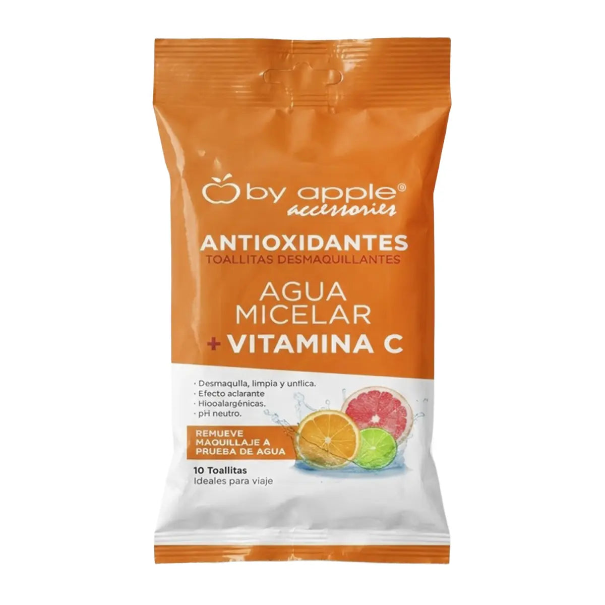 Toallitas Desmaquillantes, Agua Micelar + Vitamina C
