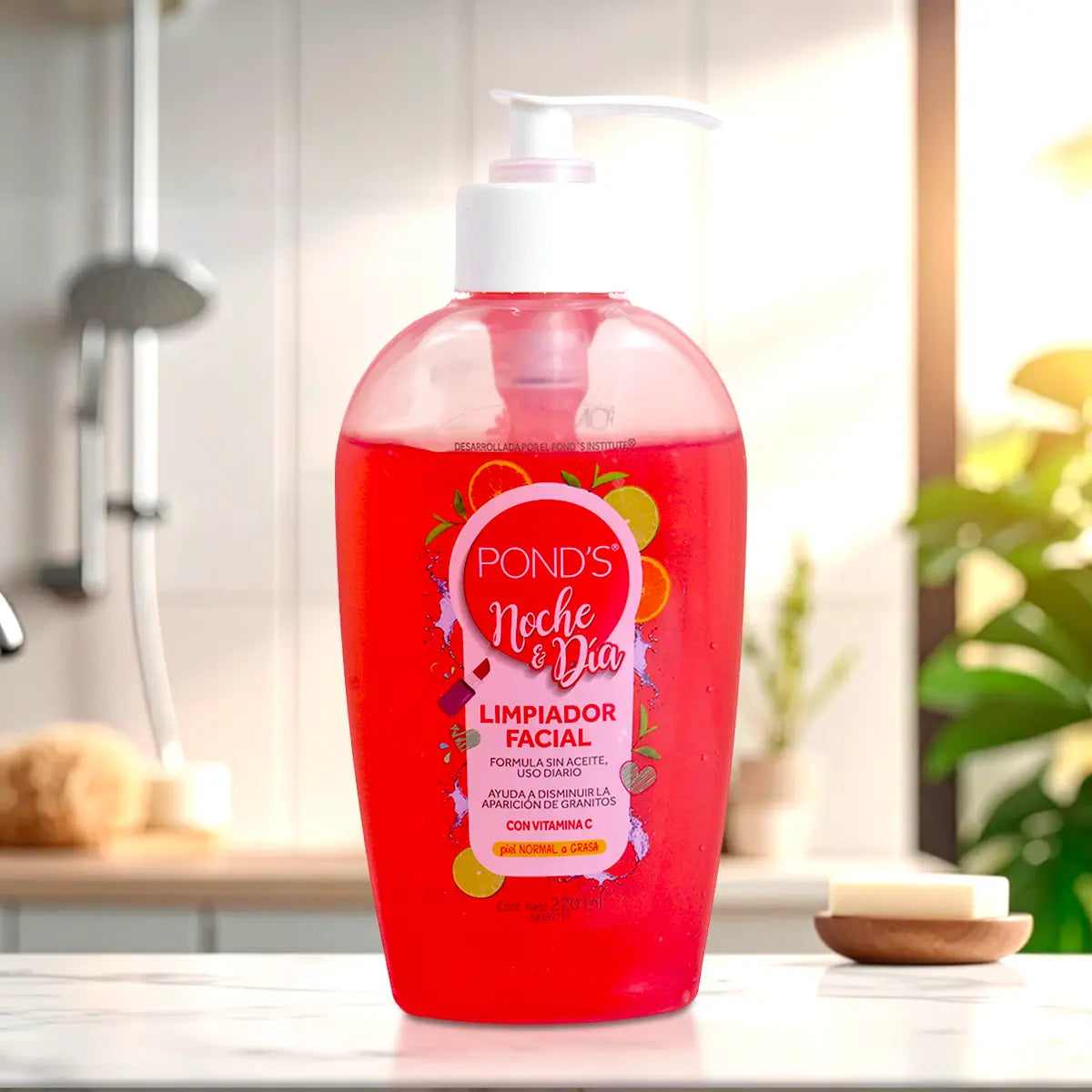 Limpiador Facial, POND’S Noche & Día, 220 ml