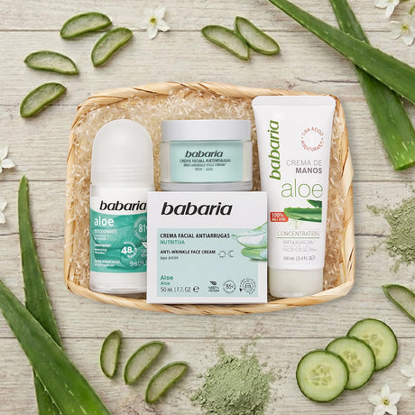 Cesta Aloe Vera, Cuidado Diario, Babaria
