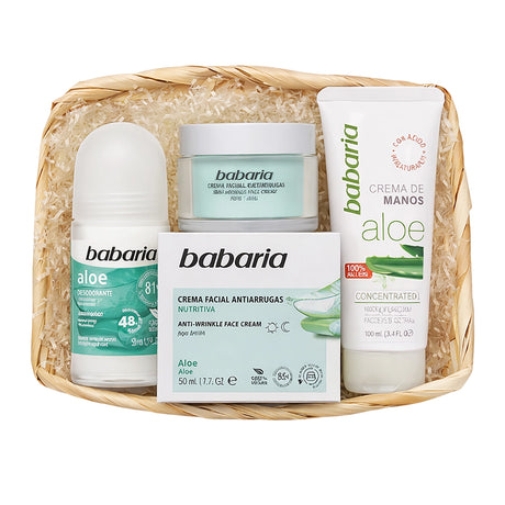 Cesta Aloe Vera, Cuidado Diario, Babaria