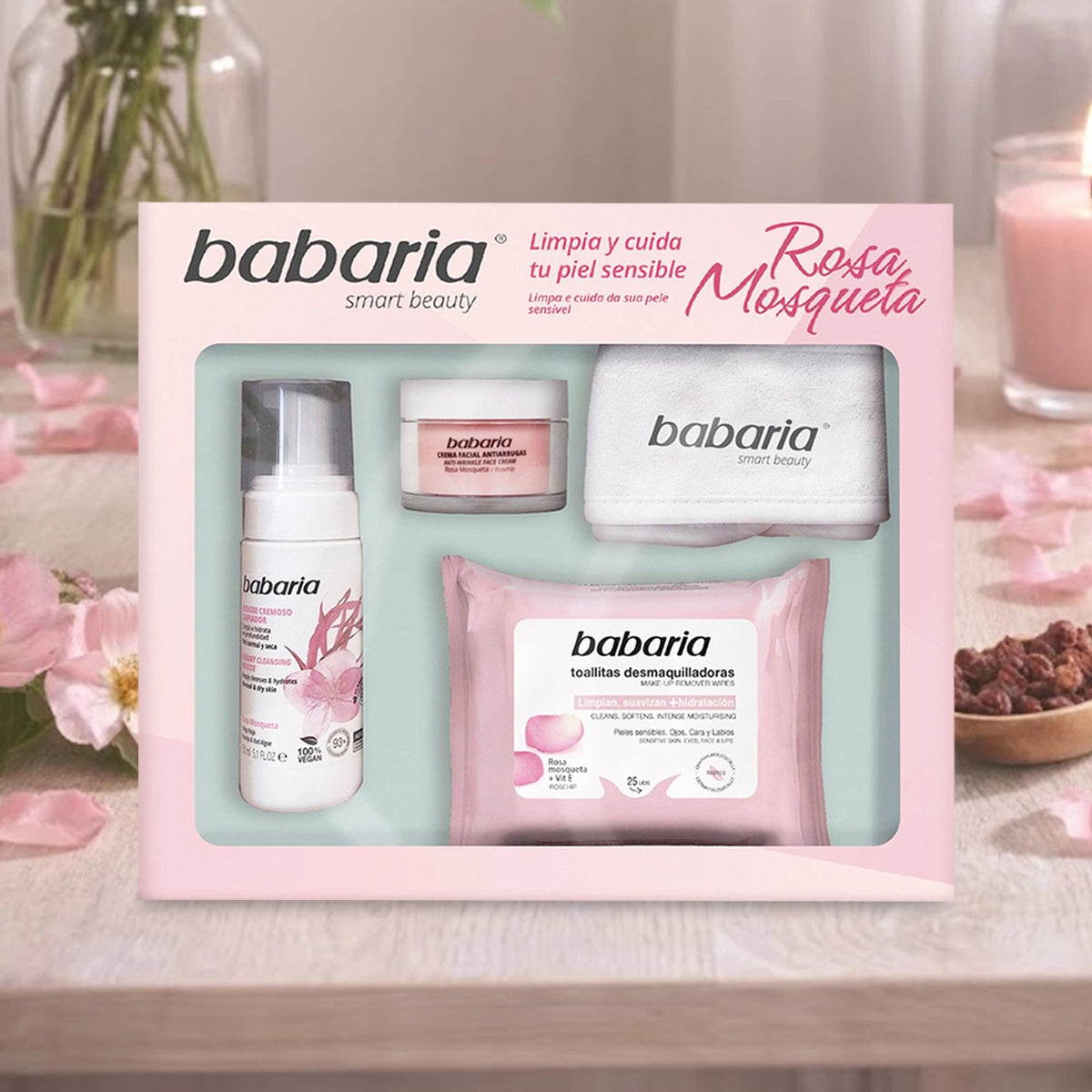 Kit de Limpieza Rosa Mosqueta, Babaria