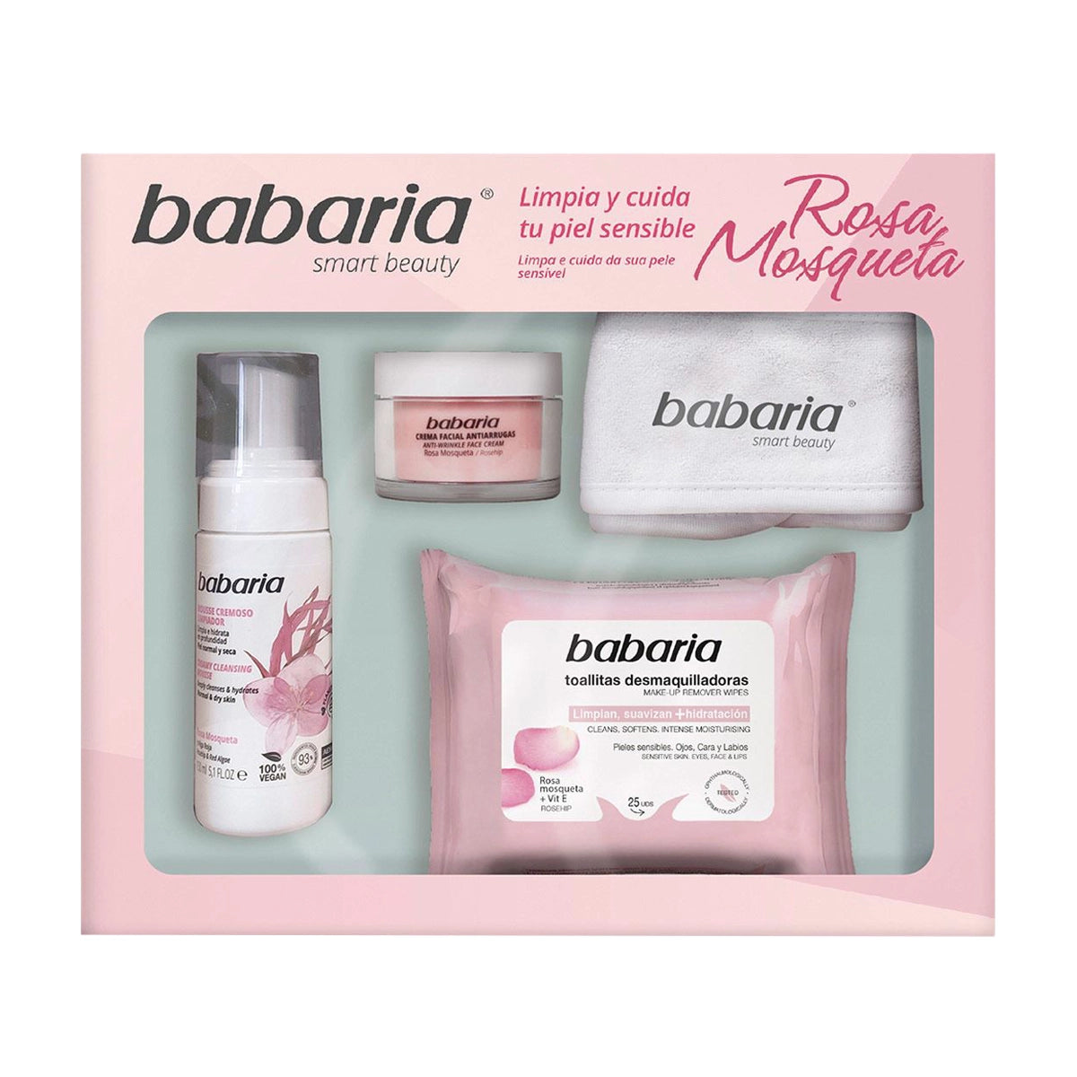Kit de Limpieza Rosa Mosqueta, Babaria