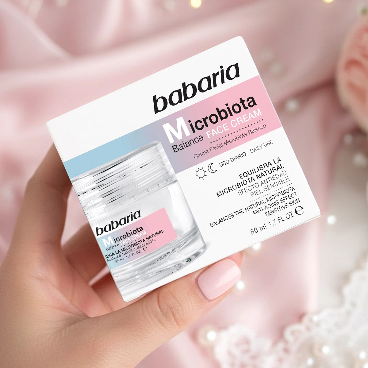 Crema Facial Microbiota Balance, Babaria, 50 ml